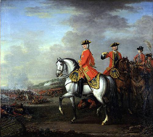 John Wootton George II at Dettingen china oil painting image